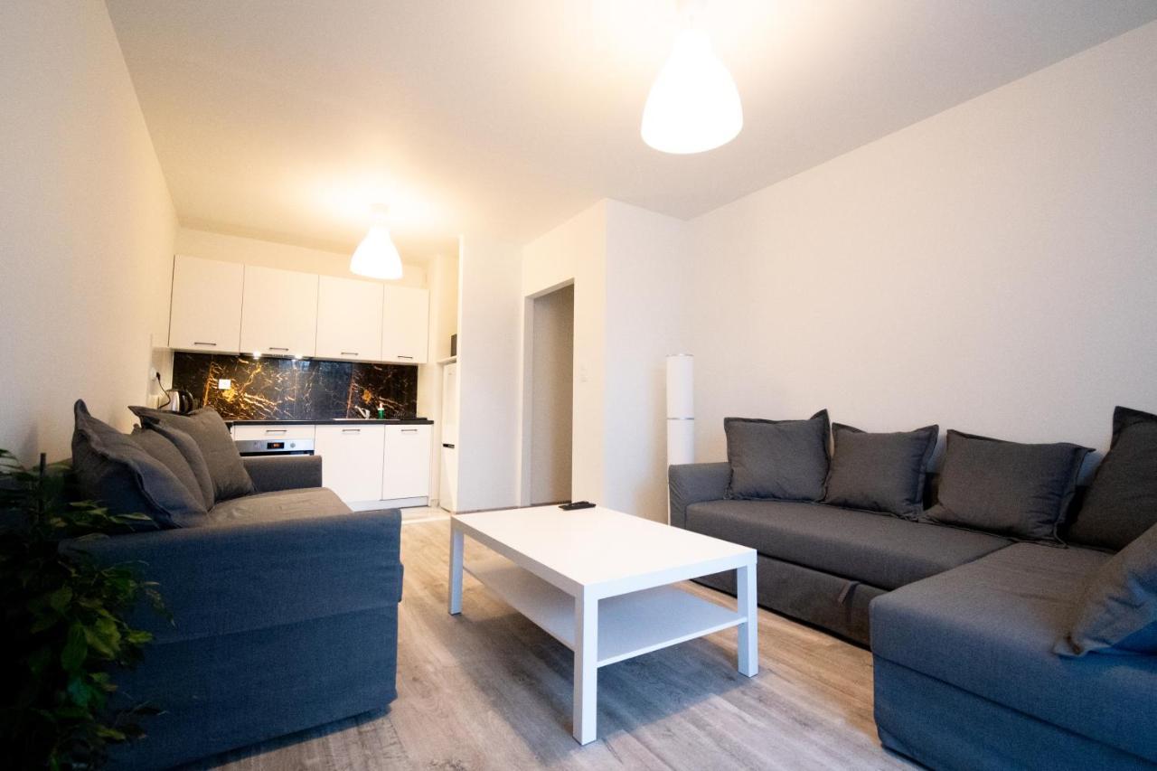 Apartament Alpha Lodž Exteriér fotografie