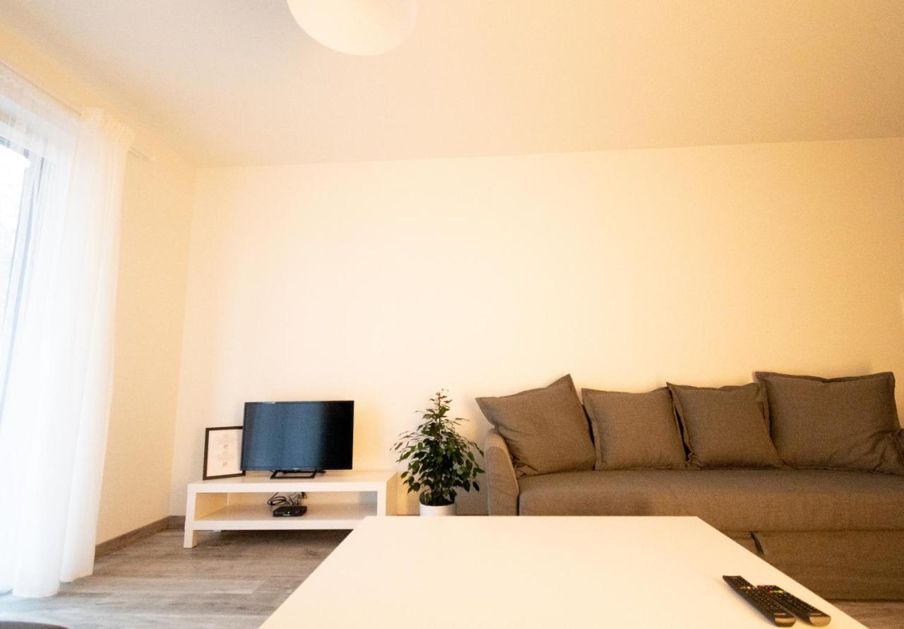 Apartament Alpha Lodž Exteriér fotografie